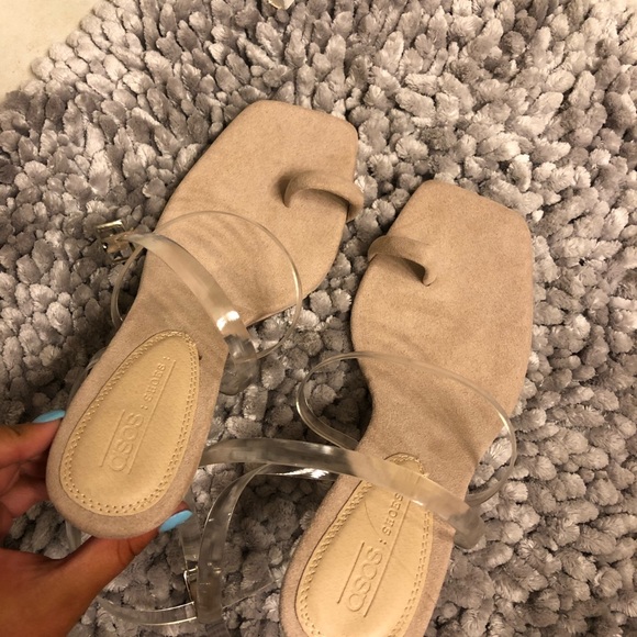 ASOS clear heels - Picture 2 of 4